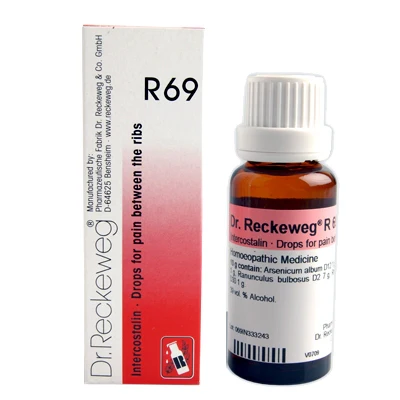 Dr. Reckeweg R69 Drops For Pain Between The Ribs Dawai waley